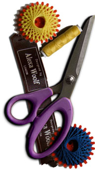 scissors & labels